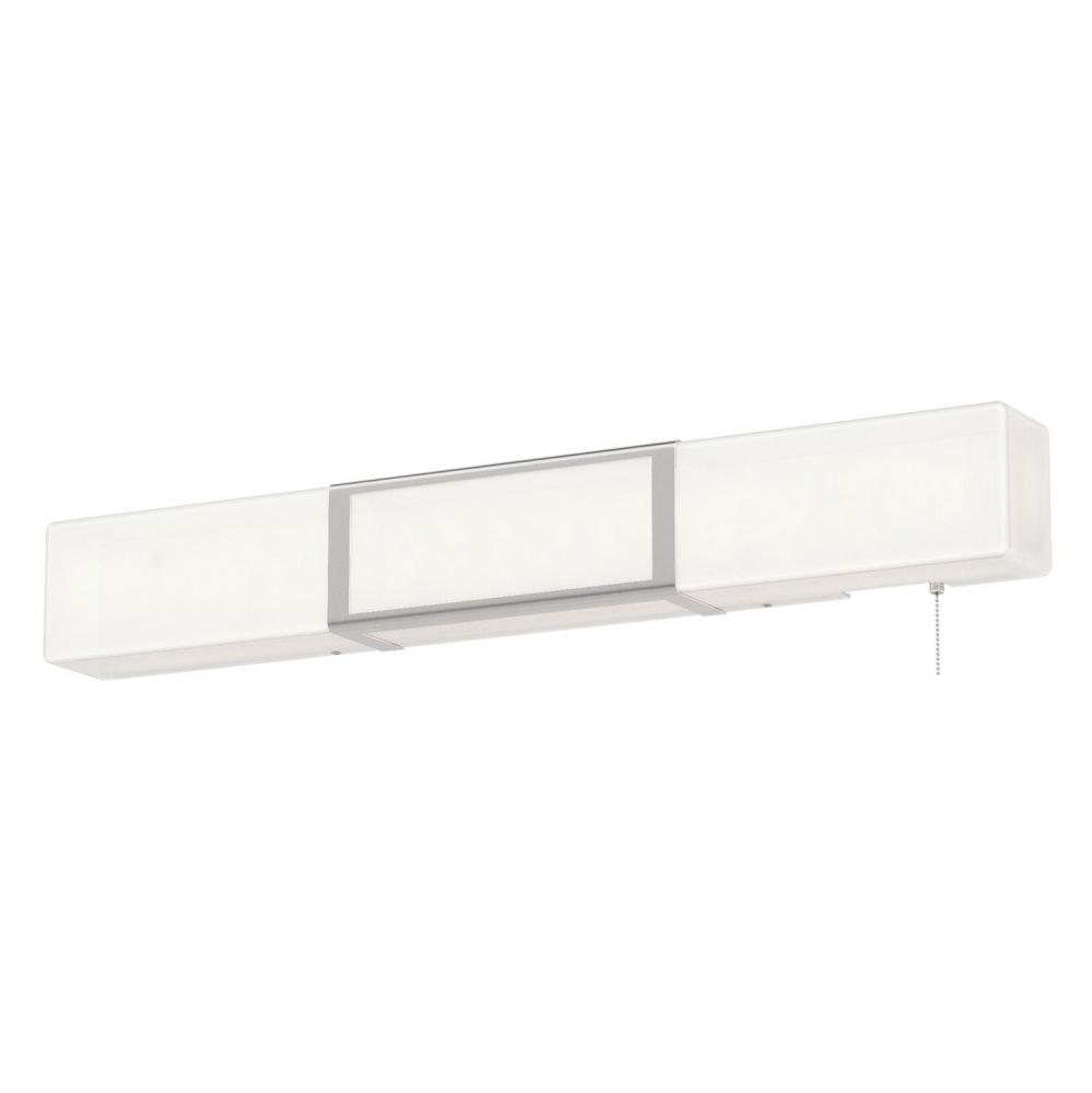 Holly 36'' LED Overbed,120V,3000K,Satin Nickel