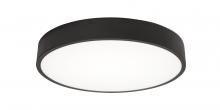 AFX Lighting, Inc. BAYF14LAJUDBK - Bailey 14'' LED Flush Mount,120-277V,26W,5 CCT,BK