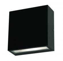 AFX Lighting, Inc. DEXW060612L30MVBK - Dexter 1 Light LED Outdoor Sconce