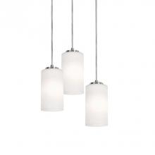 AFX Lighting, Inc. LEOP04MBSNRND3 - Leo 3 Light Round Pendant