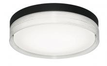 AFX Lighting, Inc. TRBF15LAJD1BK - Tribeca 16'' LED Flushmount - 31W 120V - Black