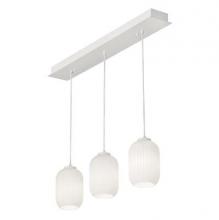 AFX Lighting, Inc. CALP05WHLNR3 - Callie 3 Light Linear Pendant,120V,White