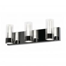 AFX Lighting, Inc. DPHV2007L30D1PC - Delphia 3 Light LED Vanity