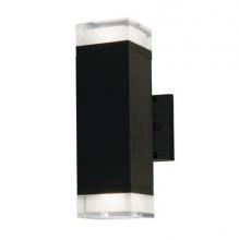 AFX Lighting, Inc. EDDW0612LAJMVBK - Edmund 2 Light LED Outdoor Sconce