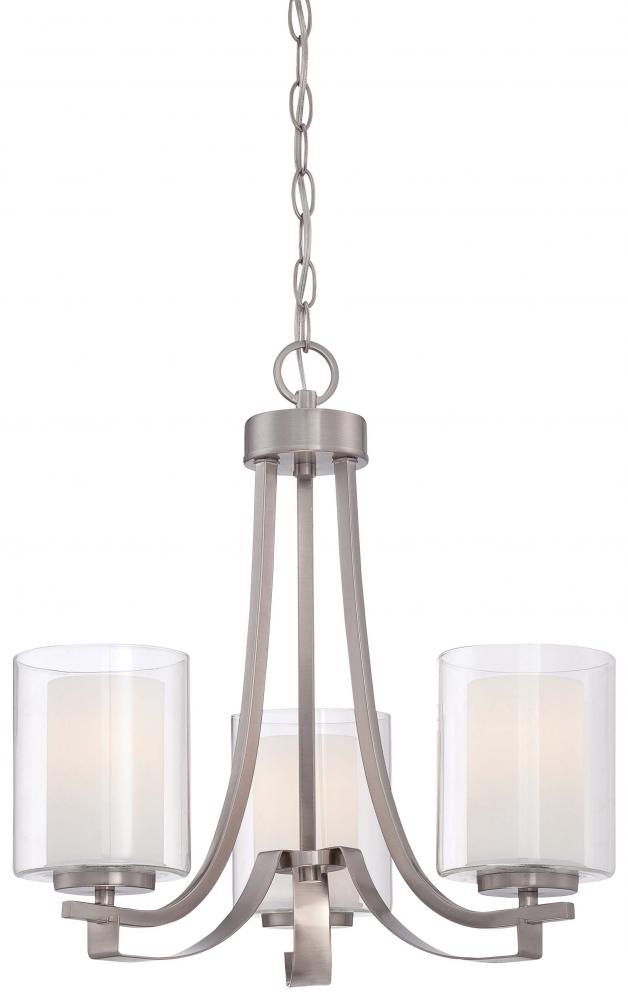 Parsons Studio - 3 Light Mini Chandelier