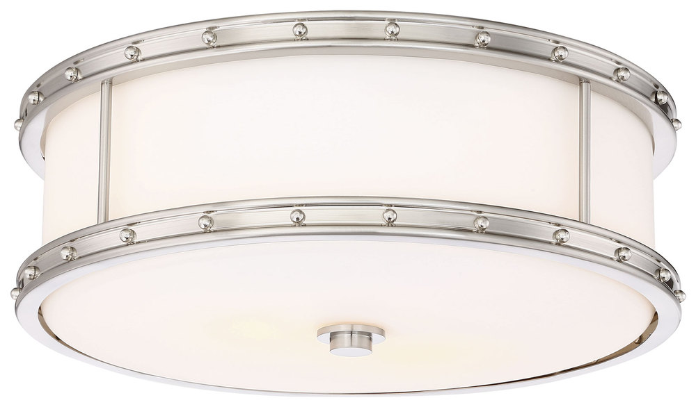 3 Light LED Flush Mount