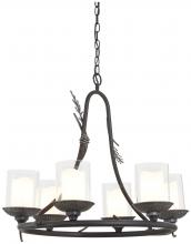 Minka-Lavery 2756-694 - Ponderosa Ridge - 6 Light Chandelier