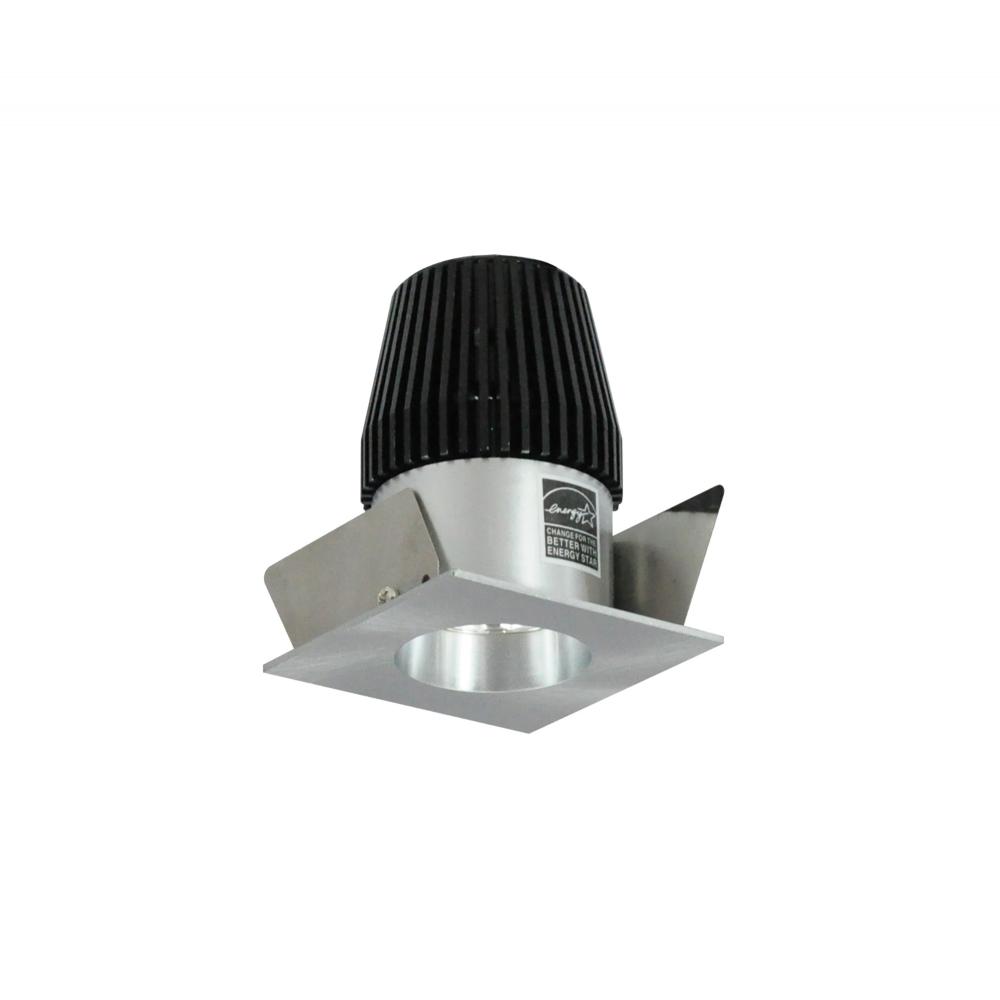 1" Iolite LED NTF Square Reflector with Round Aperture, 600lm, 2700K, Natural Metal Reflector /