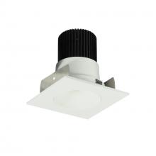 Nora NIOB-2SNDC35QMPW - 2" Iolite LED Square Reflector with Round Aperture, 10-Degree Optic, 800lm / 12W, 3500K, Matte