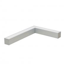 Nora NLIN-L1040A - "L" Shaped L-Line LED Direct Linear w/ Dedicated CCT, 3000lm / 4000K, Aluminum Finish