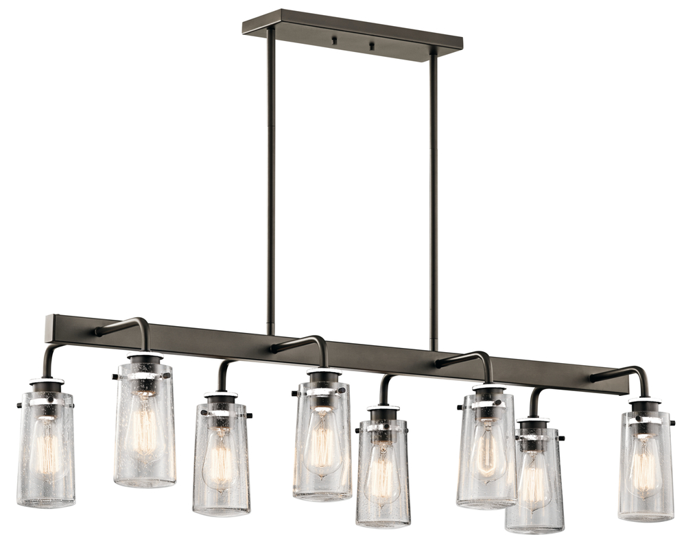 Linear Chandelier 8Lt ---- (42" LONG)