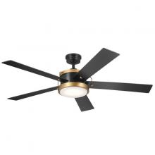 Kichler 330045SBK - 56 Inch Salvo Fan