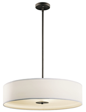 Kichler 42122NI - 24" 3 Light Convertible Pendant Brushed Nickel