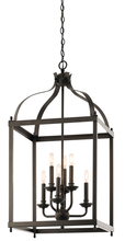 Kichler 42568OZ - Larkin 36.25" 6 Light Pendant in Olde Bronze