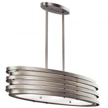 Kichler 43303NI - Oval Chandelier/Pendant 3Lt