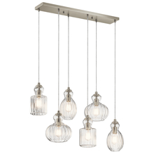 Kichler 43950NI - Linear Chandelier 6Lt