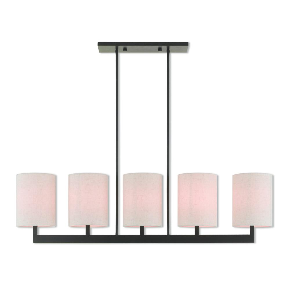 5 Lt BZ Linear Chandelier