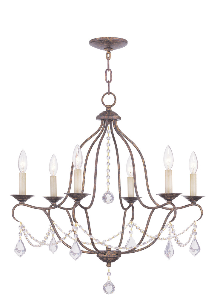 6 Light VBR Chandelier