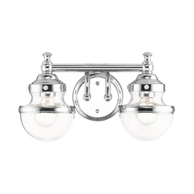 Livex Lighting 17412-05 - 2 Lt Polished Chrome Bath Vanity