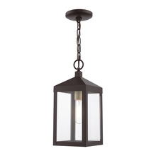 Livex Lighting 20591-07 - 1 Lt Bronze Outdoor Pendant Lantern