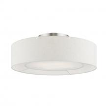 Livex Lighting 40144-91 - 4 Light English Bronze Semi-Flush