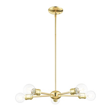 Livex Lighting 46135-02 - Lansdale 5-Lt Polished Brass Chandelier