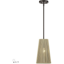 Livex Lighting 53158-92 - 1 Light English Bronze Pendant
