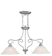 Livex Lighting 6132-91 - 2 Light Brushed Nickel Island