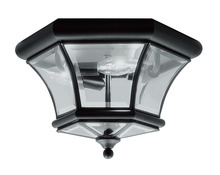 Livex Lighting 7053-04 - 3 Light Black Ceiling Mount