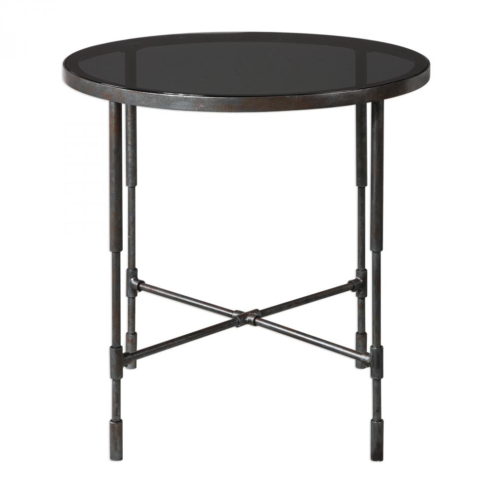 Vande Aged Steel SideTable