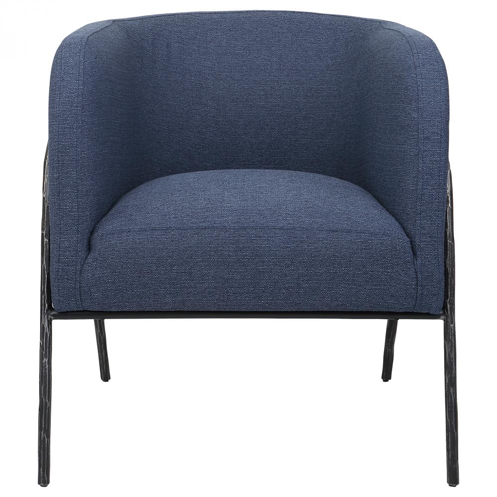 Uttermost Jacobsen Accent Chair, Denim