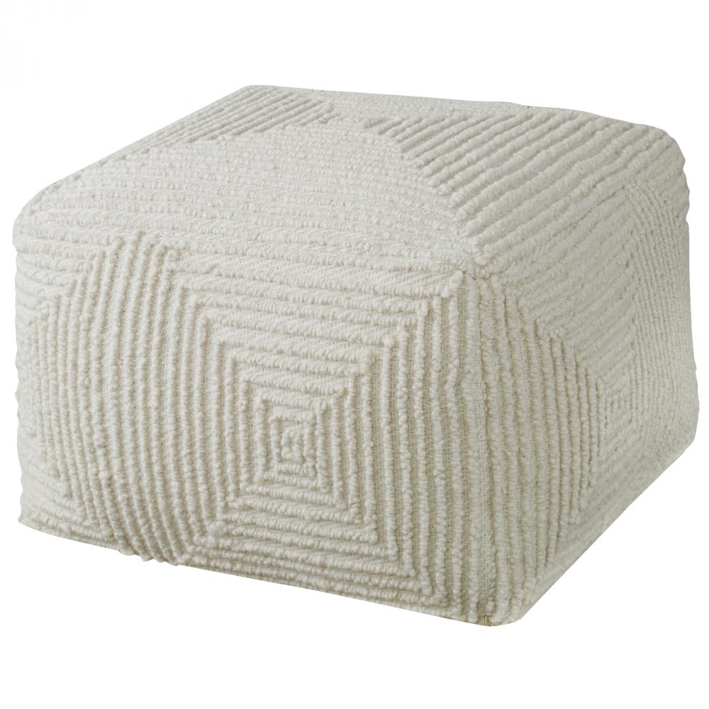 Sovanna Geometric Pouf