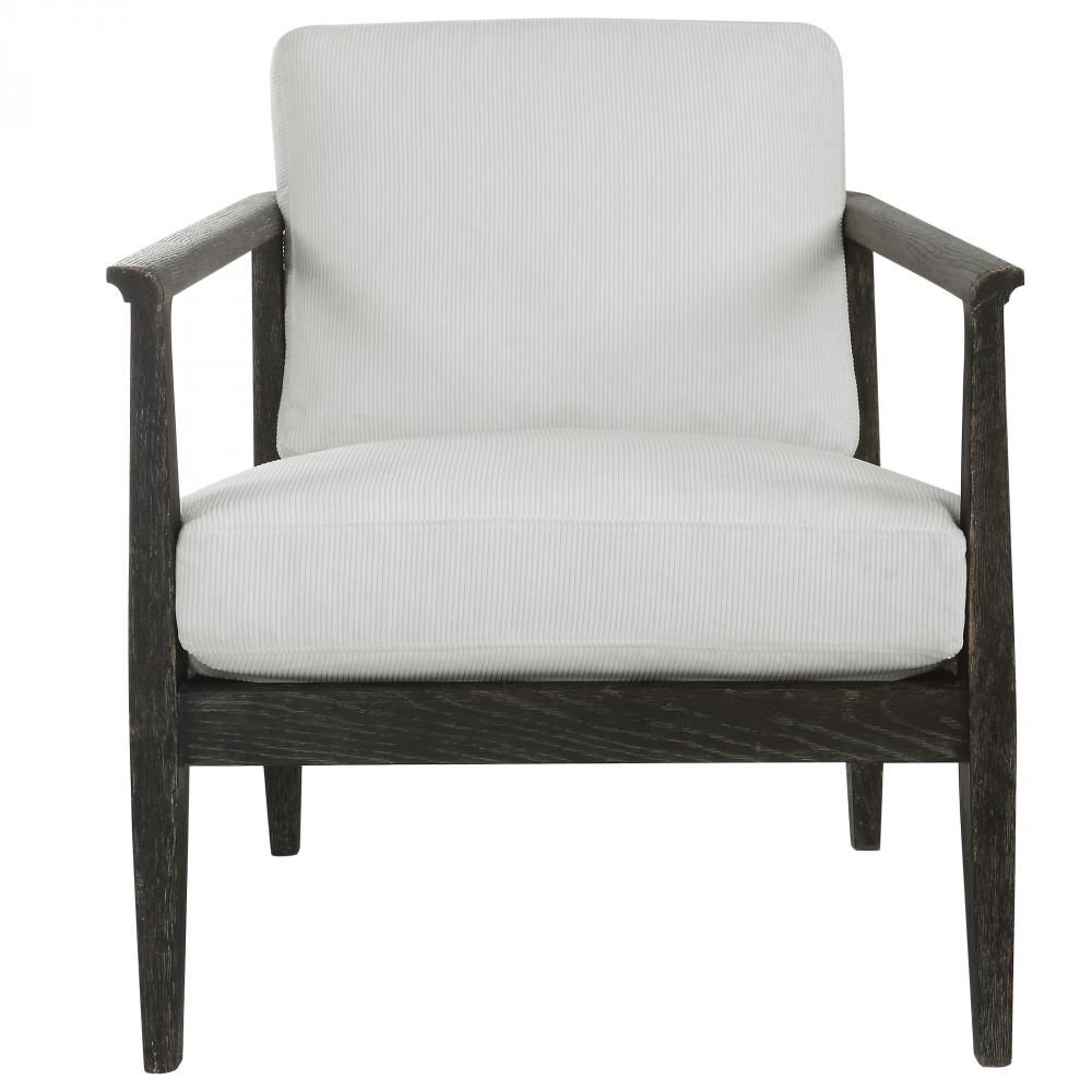 Uttermost Brunei Accent Chair, White