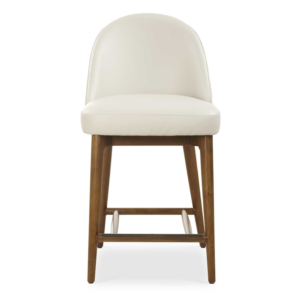 Uttermost Stitches Leather Counter Stool