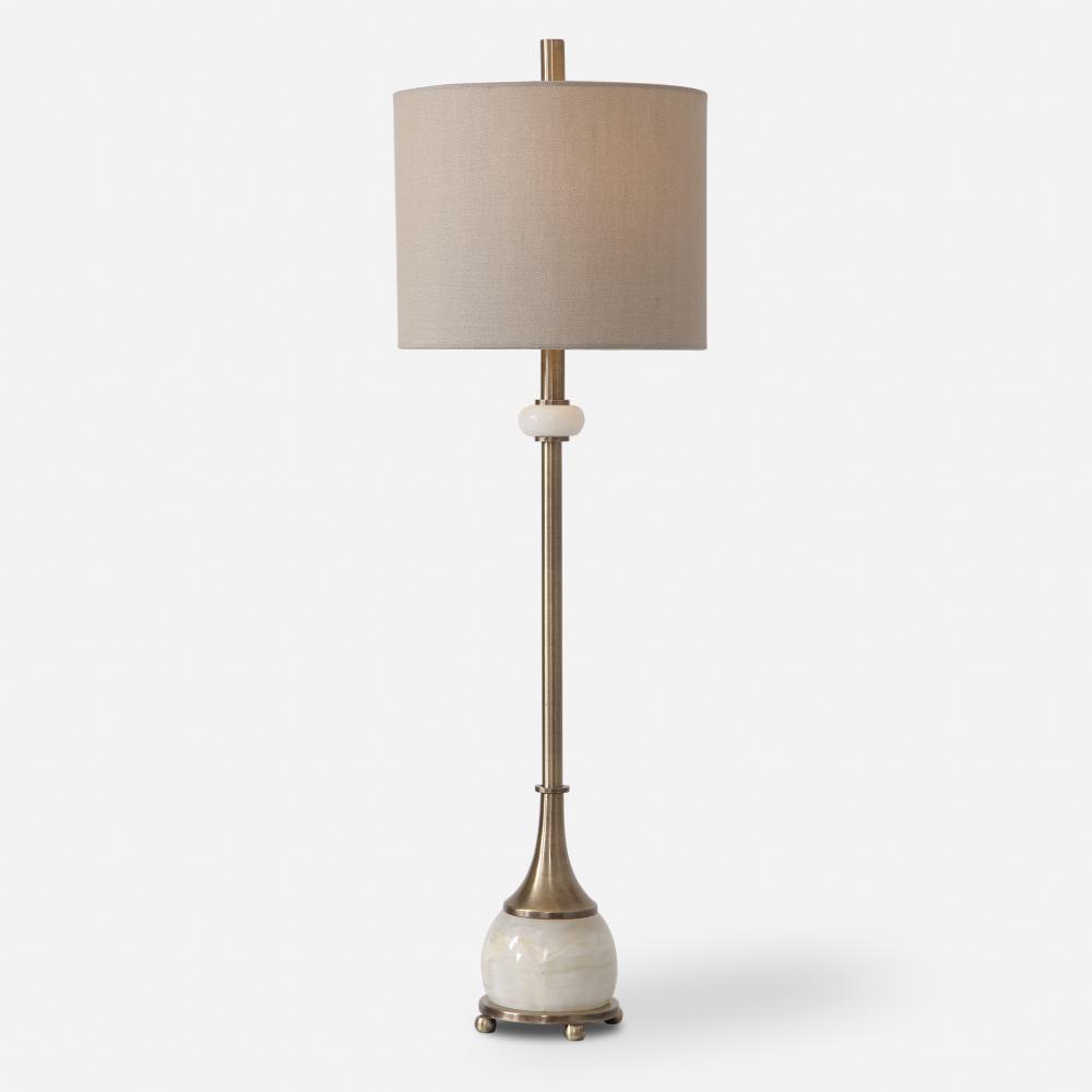 Uttermost Natania Plated Brass Buffet Lamp