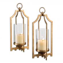 Uttermost 19957 - Lucy Gold Candleholders S/2