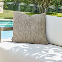 Uttermost 64070 - Uttermost Poros Brown Toned Outdoor Pillow
