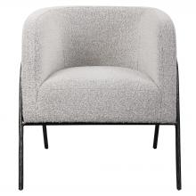 Uttermost 23571 - Uttermost Jacobsen Accent Chair, Gray