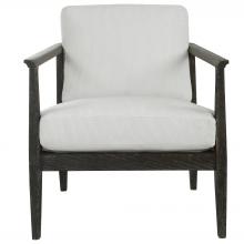 Uttermost 23696 - Uttermost Brunei Accent Chair, White