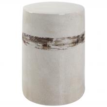 Uttermost 25287 - Uttermost Comanche White Ceramic Garden Stool