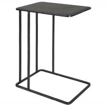 Uttermost 22905 - Cavern Stone & Iron Accent Table