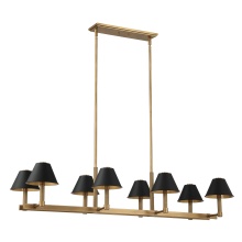 Thesis 207332A - 8L Linear Chandelier