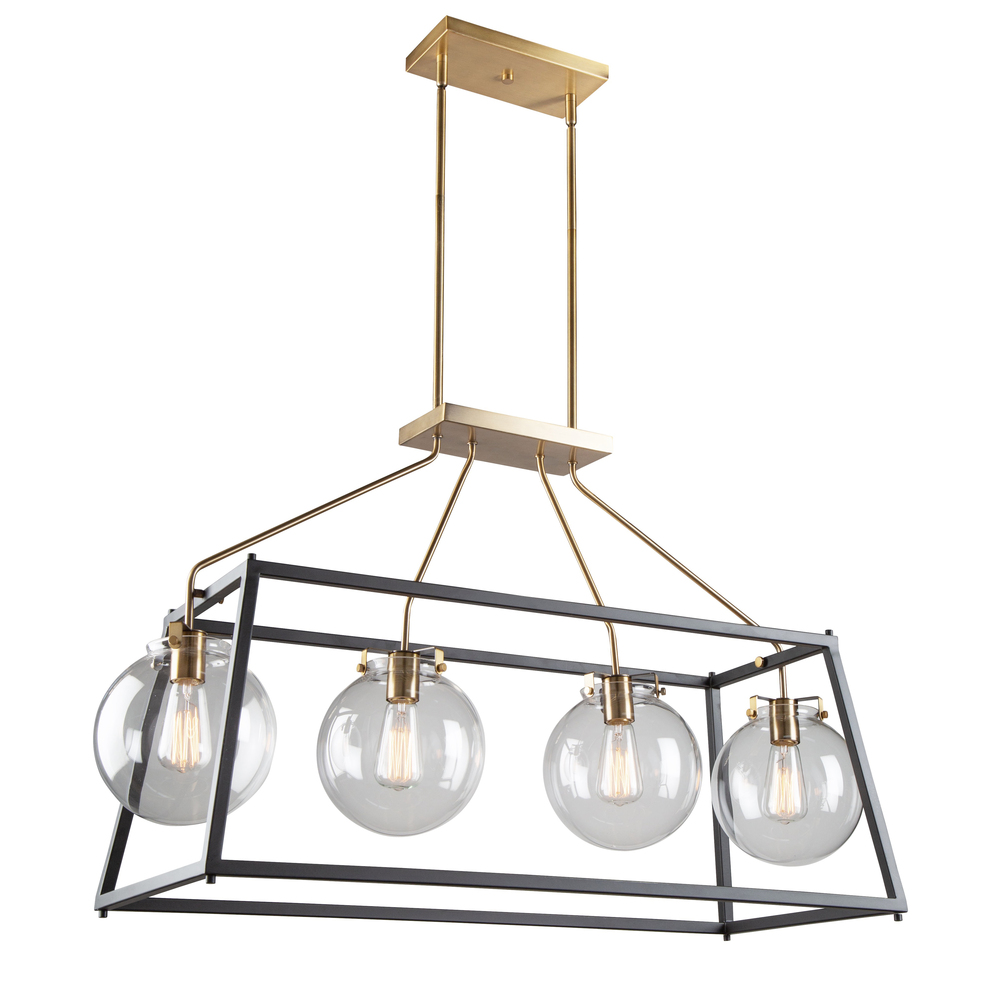 Bridegtown 4 Light Cage Pendant