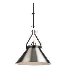 Artcraft AC11242NB - Brydon 1 Light Sconce/Pendant Black and Brushed Nickel