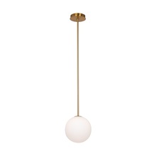 Artcraft AC11761BR - Aurelia Collection 1-Light Pendant Brass