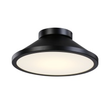 Artcraft AC7021BK - Lucida Collection Integrated LED Flush Mount, Black