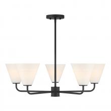 Savoy House 1-4015-5-89 - Blair 5-Light Chandelier in Matte Black