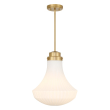 Savoy House 7-0108-1-322 - Bartlet 1-Light Pendant in Warm Brass