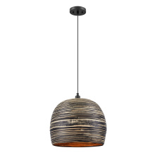 Savoy House 7-3096-1-202 - Jamsen 1-Light Pendant in Black Bamboo