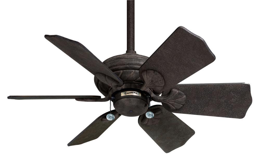 Rustic Iron Ceiling Fan